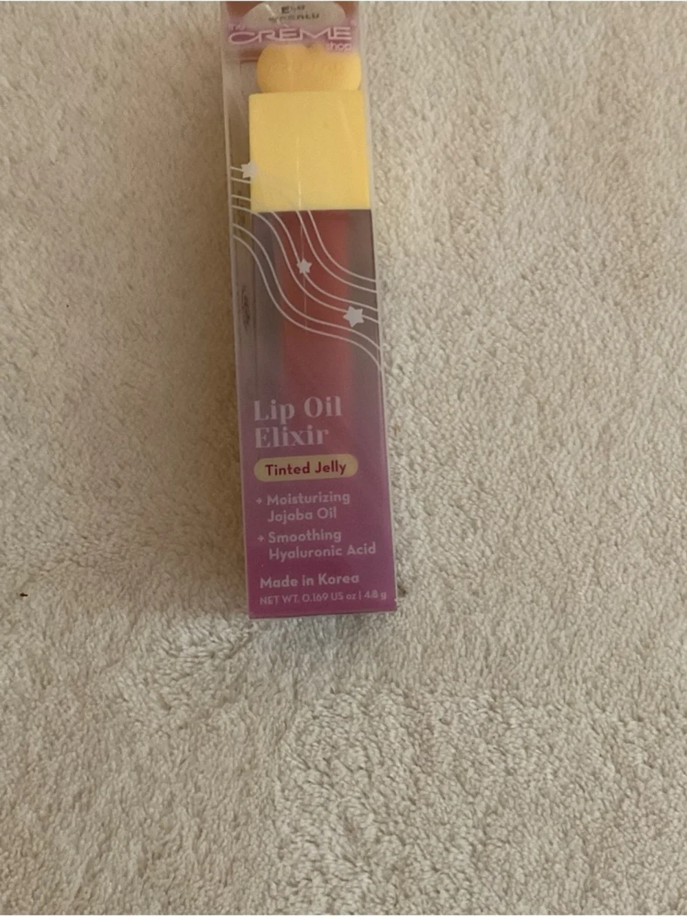Lip Oil Elixir Tinted Jelly Lip Gloss - Pink